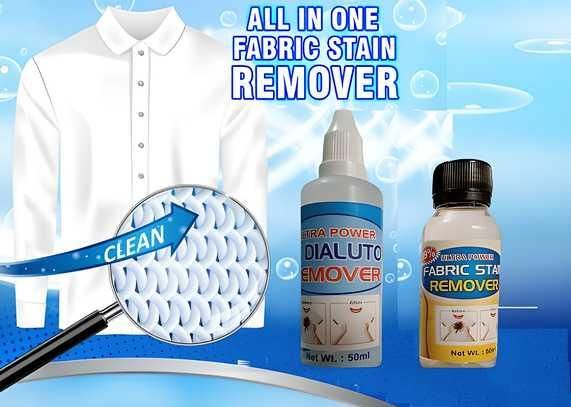 Fabric Stain Remover (Pack of 2 Bottle 50ml Each)